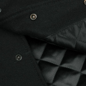 New Design Wholesale <b>Varsity</b> <b>Jacket</b> For Men With <b>Red</b> & <b>Black</b> Contrast Colour Letterman CollegeBaseballjacket for men - Product Image 3