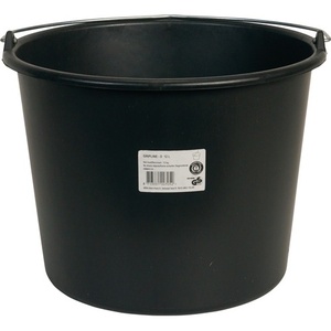 Cubo de Plástico Negro de 12L para Construcción de GRIPLINE D - Product Image 3