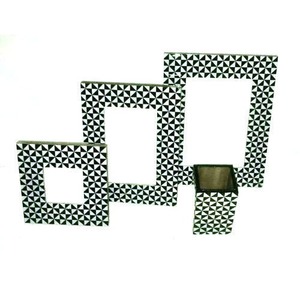 Handmade Modern Photo <b>Frame</b> with Stylish <b>Resin</b> Inlay Details Customizable Shape-Bone Inlay Wall <b>Frame</b> - Product Image 4