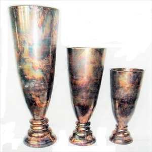 Hogar de lujo Venta caliente Centros de mesa de boda de aluminio fundido Florero hecho a mano para la decoración del hogar Florero de piso Top - Product Image 1