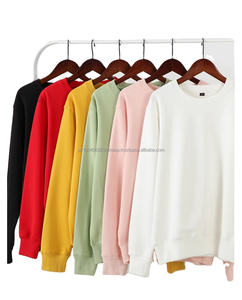 ผู้ผลิตเสื้อผ้าบุรุษสีดำพิมพ์ลายตามสั่ง เสื้อสเวตเชิ้ตปักลาย และเสื้อสเวตเชิ้ตโอเวอร์ไซส์ทรงวินเทจคอกลมสำหรับผู้ชาย - Product Image 3