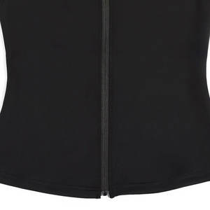 Scrubmates T-shirt sans manches à col en V avec poitrine zippée Gilet moderne avec bouton à l'avant et 2 poches - Product Image 3