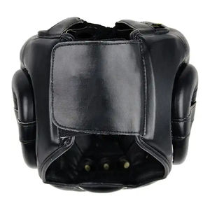 Protector de cabeza de cara completa Casco Protector de cabeza de boxeo Boxeo tailandés MMA Protector Muay-Thai Artes marciales Protectores de cabeza - Product Image 2
