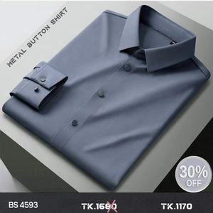 Nouvel arrivage Chemise élégante et formelle pour hommes 2023 Faites votre propre chemise design de haute qualité Chemises fabriquées au Bangladesh pour hommes - Product Image 3