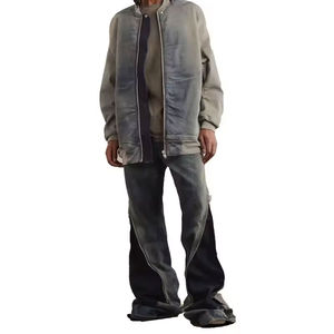 Nouveau 2024 vente en gros de jeans pour hommes de haute qualité mince imprimé brodé conception rue loisirs mode pantalon pour hommes OEM ODM - Product Image 4