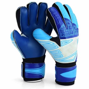 Guantes de fútbol de portero con agarre fuerte con protección para los dedos Guantes de portero Guantes de fútbol de látex para la venta - Product Image 2