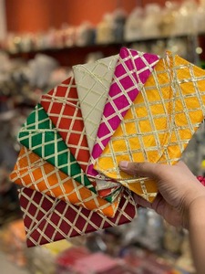 ซองแต่งงานอินเดียชากุน Lifafa Punjabi ปากีสถานของขวัญคืนงานแต่งงานสำหรับแขกที่มาพัก swagat ต้อนรับ lifafa ซองเงินสด - Product Image 3