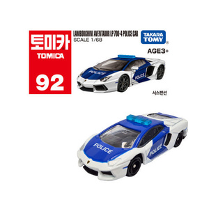 Tomica Lamborghini Aventador LP 700 4 Coche de Policía, Modelo de Juguete Fundido a Presión a Escala 1:68 para Niños de 3 Años en Adelante - Product Image 1