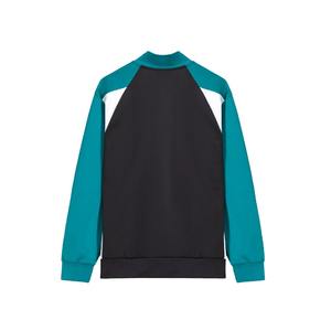 Sweat à capuche personnalisé pour homme, 430 GSM, polyester/coton, polaire, panneau contrasté, col montant, fermeture éclair, coupe régulière, écologique, décontracté d'hiver - Product Image 3