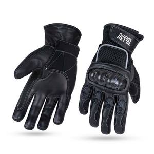 Guantes de Motociclismo de Cuero Vacuno Unisex Personalizados 2025, de Alta Calidad, Impermeables, de Dedo Completo, Ligeros y Transpirables - Product Image 2