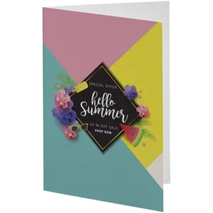 Tarjeta de Felicitación Personalizada Herald A6, Producto de Merchandising Personalizado - Product Image 1
