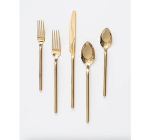 Luxury Stainless Steel <b>Flatware</b> Set for Home and Hotel UseContemporary Stainless Steel Dinnerware Perfect for Any Table - Product Image 1