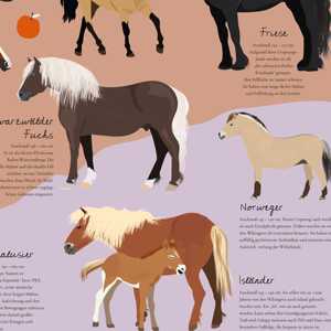 Alfombrilla de Escritorio con Diseño de Caballo de Dibujos Animados, 60 x 40 cm - Product Image 5