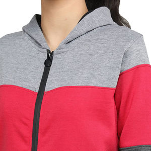 ชุดสูทผู้หญิงแบบสั่งทำคุณภาพสูงเสื้อมีฮู้ดลายทึบแฟชั่นใหม่สำหรับฤดูหนาวที่ทำด้วยมือตามความคิดของคุณ - Product Image 5