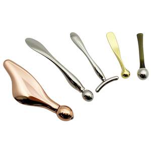 Accesorio Cosmético Promocional, Aplicador de Crema para Ojos de Aleación de Zinc con Logotipo Grabado con Láser Personalizado - Product Image 1