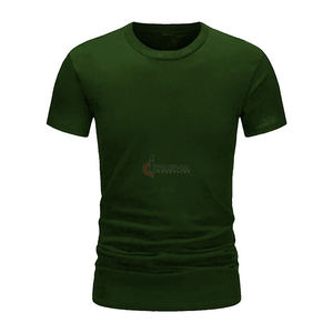 เสื้อยืดคอกลมแขนสั้นแบบสตรีทเสื้อยืดผ้าคอตตอน240Gsm ทรงหลวมเสื้อกีฬาทรงสลิมฟิตพิมพ์โลโก้ได้ตามต้องการ - Product Image 5