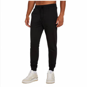 Pantalones deportivos elegantes con logotipo personalizado para hombre, ropa deportiva de moda, pantalones de chándal de lana de algodón para entrenamiento de gimnasia y estilo callejero - Product Image 4