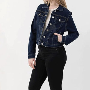 แจ็คเก็ตยีนส์ผู้หญิง ระบายอากาศได้ดี ผลิตจากวัสดุคุณภาพสูง ขายดี รุ่นใหม่ล่าสุด สำหรับผู้ใหญ่ - Product Image 2