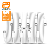 Cable de Carga Rápida USB-C Tipo C de Nailon Trenzado de Alta Calidad al por Mayor 1M/1.5M/2M para iPhone 17 Pro Max 15 Plus 60W/40W Puro