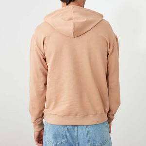 Sweat à capuche à manches longues style pull d'hiver avec poche kangourou Polyester/coton Impression numérique brodée Vêtements pour hommes - Product Image 3