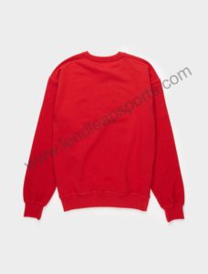 Vente en gros Pull-over en coton uni pour hommes, Sweat-shirt personnalisé à col rond - Product Image 3