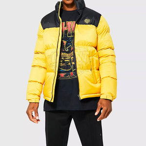 High Quality Eco-Friendly Breathable Casual Puffer <b>Winter</b> <b>Jacket</b> for <b>Men</b> with Stand Collar and Front Logo for <b>Sale</b> - Product Image 3