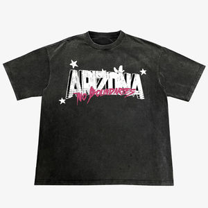 Camisetas personalizadas con estampado DTG DTF para hombre, ropa de calle informal con gráfico personalizado, camisetas de manga corta de algodón de verano - Product Image 1