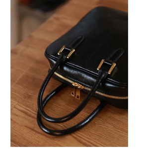 Luxury Quality Genuine Leather Handmade Hand <b>Bag</b> With <b>Long</b> Strap Shoulder <b>Bag</b> Top Indian Supplier Manufacturer Saman Exports - Product Image 2