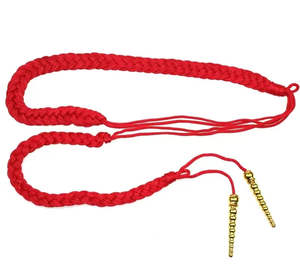 Cordon d'épaule pour uniforme de sécurité, sifflet, cordon tressé, aiguillette, cordon d'épaule personnalisé pour uniforme - Product Image 1
