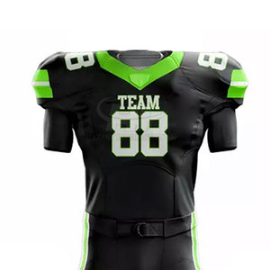 High Quality American Football Uniform Team Wear Durable Polyester Breathable Customized Color Logo Customized Size OEM Service - Product Image 4