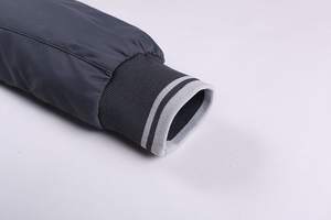 ชุดวอร์มผ้าฝ้ายทอลายทแยงใส่ได้ทุกขนาดใส่สบายชุดวิ่งออกกำลังกายในยิม - Product Image 5