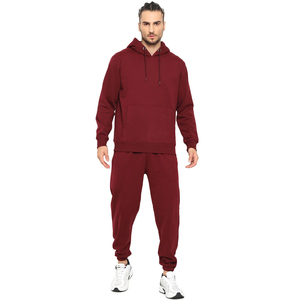 Sudaderas con capucha y pantalones de chándal Traje de 2 piezas Jogging Ropa deportiva de invierno Hombres Chándal Conjunto personalizado - Product Image 2
