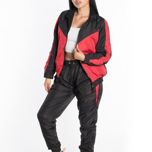 Custom Logo Summer <b>Nylon</b> Windbreaker Sets Breathable Jacket and Joggers Pants Plus Size Two Piece Windbreaker Sets 2026 - Product Image 1