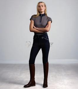 Pantalones de Equitación Ajustados para Mujer, Ligeros, Duraderos, Cómodos y Elegantes, para Entrenamiento y Competición - Product Image 4