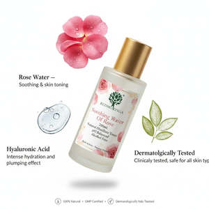 Tónico Facial Calmante de Agua de Rosas de 200 ml, Destilado Natural, pH Balanceado, Sin Alcohol, Tónico para Piel Masculina, Marca Privada OEM, RedMoringa Italia - Product Image 3