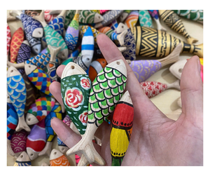 Sustainable Wooden <b>Fish</b> by Vietnam Artisans: Custom Wooden <b>Fish</b> with Traditional Charm, Available for Bulk Export Shipments - Product Image 1