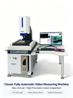 Máquina de Medición por Vídeo Totalmente Automática HVM-3020CNC Classic, Sistema de Visión CNC de Alta Precisión para Pruebas de Contorno y Tamaño