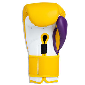 Gants de boxe professionnels Gants à lacets couleur néon Gants de boxe personnalisés 12oz pour hommes - Product Image 4