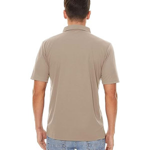 Chemises polo à manches courtes pour hommes avec poche Chemises sport à mèche pour hommes T-shirts athlétiques décontractés à col - Product Image 3