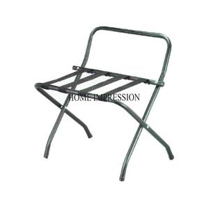 Portaequipajes de metal más demandados con soporte de barra transversal para almacenamiento de maletas resistentes en hogares y hoteles Suministros para habitaciones - Product Image 1