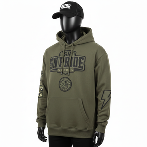 Sweat à capuche basique pour homme, avec patch en PVC personnalisé, broderie, écologique, séchage rapide, vintage, décontracté, streetwear d'hiver - Product Image 3