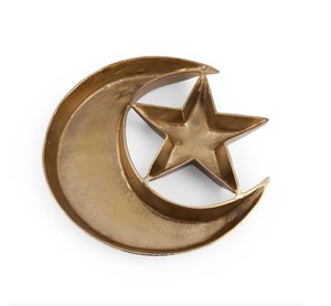 Plateau de service moderne en métal en forme de feuille de designer Finition de luxe élégante pour un hôtel ou une maison élégant pour servir des plats - Product Image 6