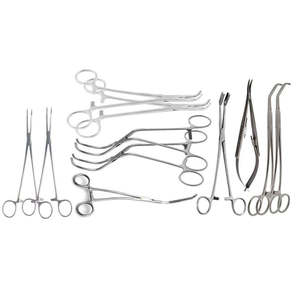 <b>Professional</b> <b>Medical</b> <b>Devices</b> 97pcs Stainless Steel Manual Vascular Surgery Instruments Set for Endovascular Procedures CE - Product Image 2