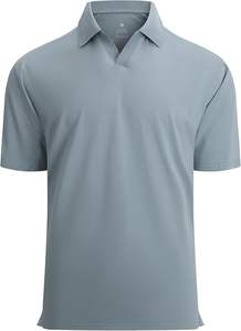 Vente en gros Prix d'usine Nouveau design de mode Polo Slim Fit avec logo personnalisé pour hommes - Product Image 2