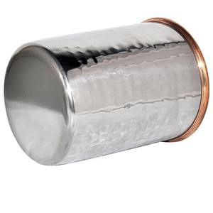 Meilleur nouveau verre de cuivre pour boire de l'eau en métal gobelet cuivre martelé lunettes maison mariage métal faizacraft - Product Image 3