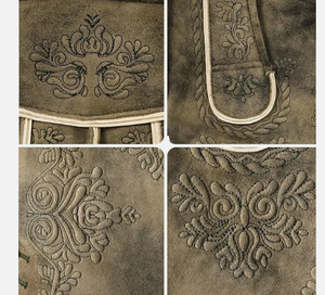 Short bavarois Ledhosen Oktoberfest Lederhosen pour hommes Design personnalisé Dernier pantalon bavarois allemand - Product Image 5