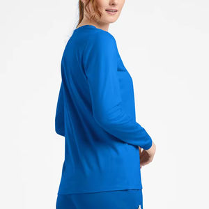 Best Price Wholesale Premium Quality Medical Scrub <b>Undershirts</b> New Model Soft Fabric Nursing Scrub <b>Undershirts</b> - Product Image 6