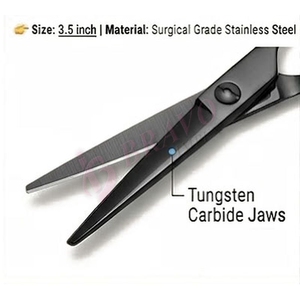 Matte Black Barber Scissors Professional Barber Scissors Razor Edge Hair Cutting <b>Shears</b> Salon <b>Tool</b> - Product Image 2