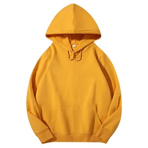Sweat-shirts en molleton pour hommes, mode automne-hiver, personnalisés, doux, broderie, impression numérique, couleur unie, teinture unie - Product Image 5