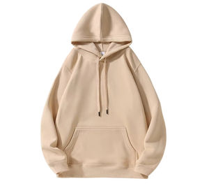 เสื้อฮู้ดดี้ผ้าฝ้ายคุณภาพสูง 100% สำหรับฤดูหนาว สไตล์สตรีท  แบบโอเวอร์ไซส์ พิมพ์ลายดิจิทัล  สำหรับผู้ชาย - Product Image 1